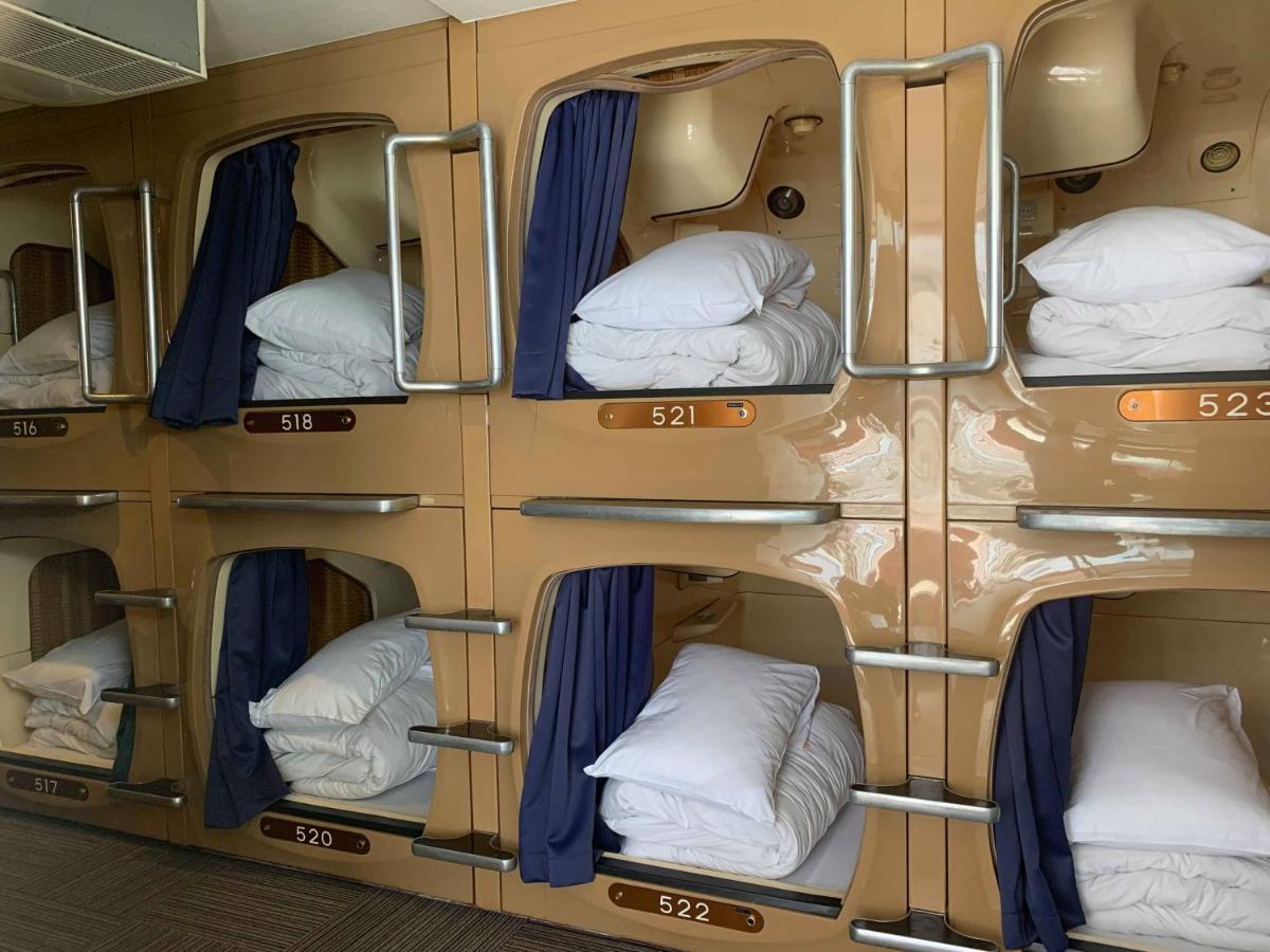 Capsule Inn Kinshicho Tokyo Bagian luar foto